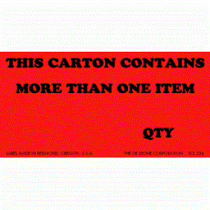 2 x 4 This Carton Contains More Than One Item ____ Qty.