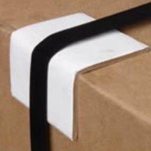 3/4" Signode PL1 White Plastic Edge Protector 2000/cs