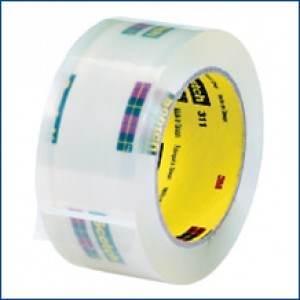 3 in. X 110 yards 2.5 Mil 3M 313 Scotch Brand Acrylic Tape 