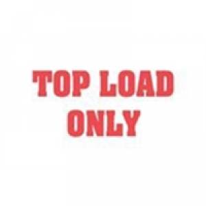 3" x 5" -"Top Load Only - This Side Up" Label 