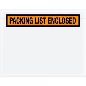 7" x 5-1/2" ADM P19/PQ-19 "Packing List Enclosed" Envelope