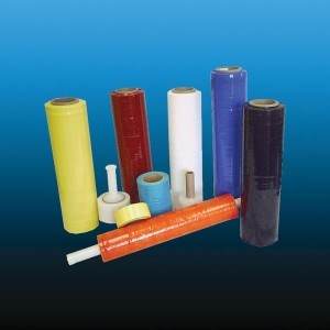 Extended Core Colored Stretch Film