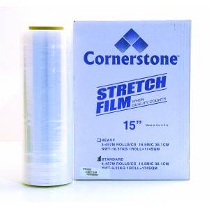 Cornerstone 16 Eco Supreme Three 385mm x 450m Hand Stretch Film