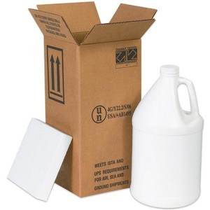 Plastic Jug Shipper Kit (1 gallon) x 2