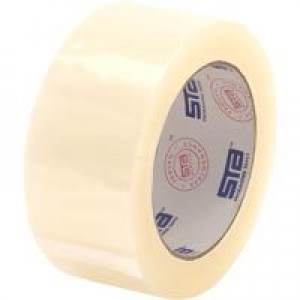 STA Clear Acrylic Carton Sealing Tape 2 in. X 110 yards  2.7 Mil