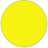 1" Fluorescent Yellow Inventory Circle 