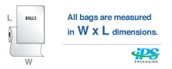 WxL Bag Dimensions